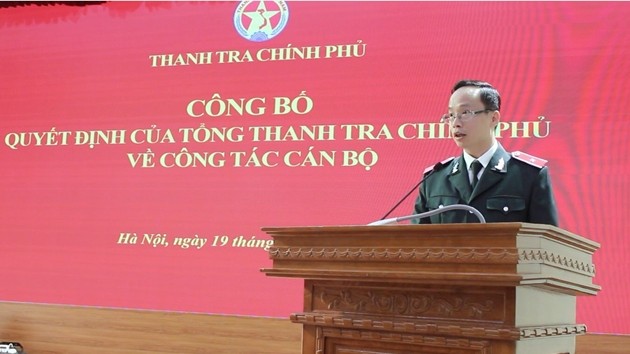 Ông Nguyễn Văn Lương giữ chức Tổng Biên tập tạp chí Thanh tra
