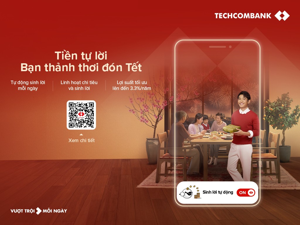 Vừa sinh lời tự động, vừa linh hoạt chi tiêu