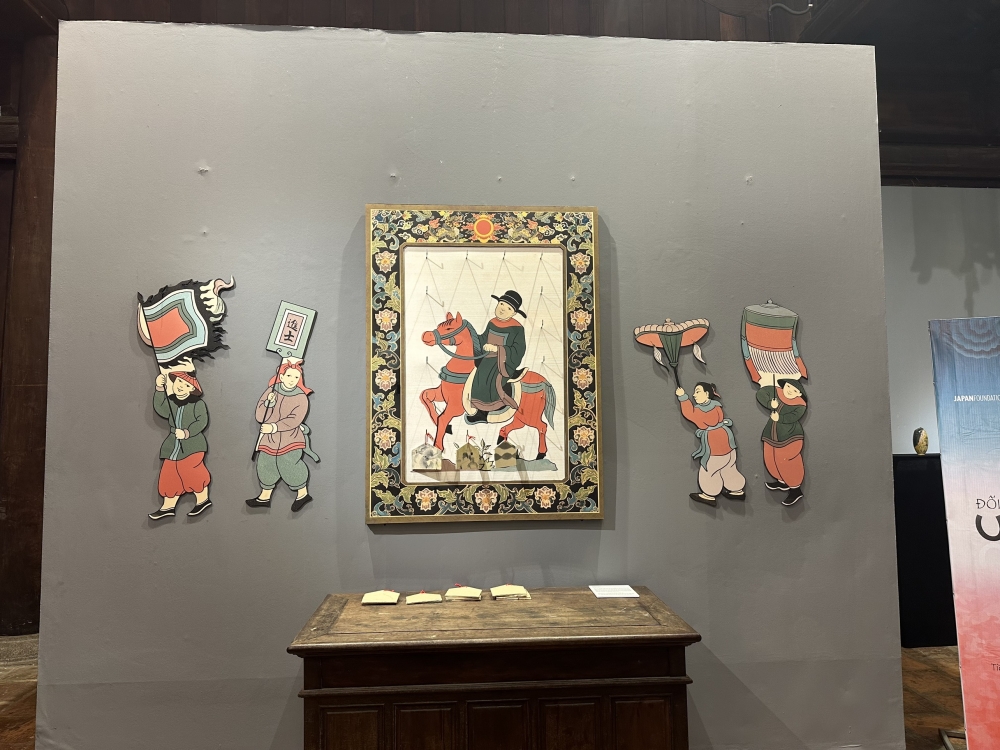 Triển lãm “Đối thoại với dòng tranh gỗ Nhật Bản Ukiyo-e”