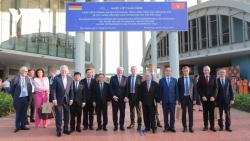 Tổng thống Đức thăm Trường Đại học Việt Đức
