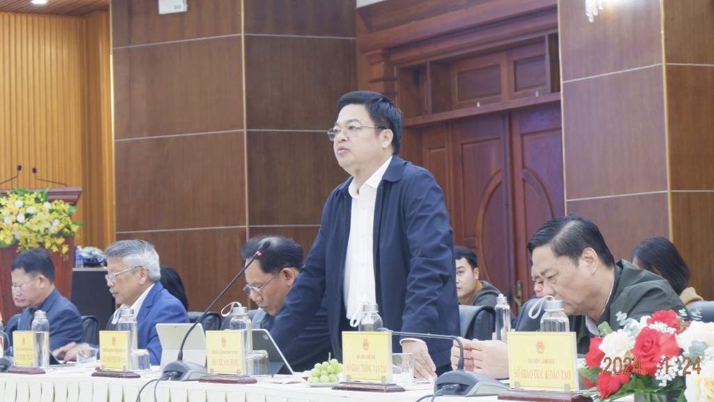 Ông Hồ Xuân Hòe, giám đốc Sở Nông nghiệp và Phát triển Nông thôn tỉnh Quảng Trị 