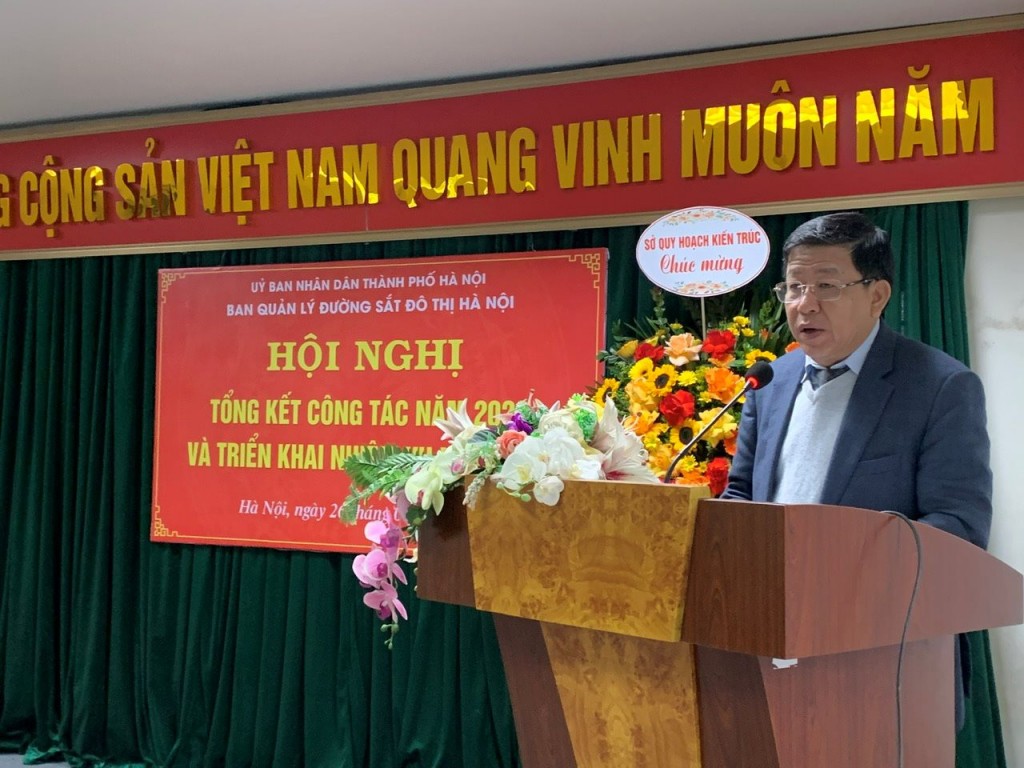 Phó Chủ tịch UBND thành phố Hà Nội Dương Đức Tuấn phát biểu chỉ đạo tại hội nghị