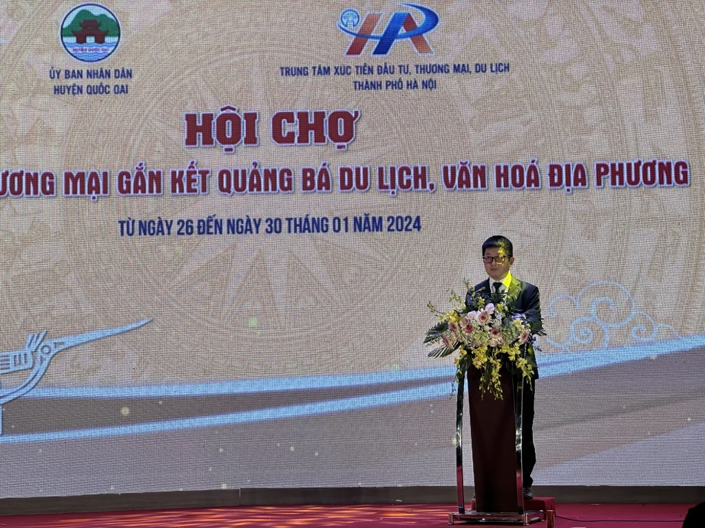 Ông Bùi Duy Quang, Phó Giám đốc Trung tâm Xúc tiến Đầu tư, Thương mại, Du lịch thành phố Hà Nội (HPA)