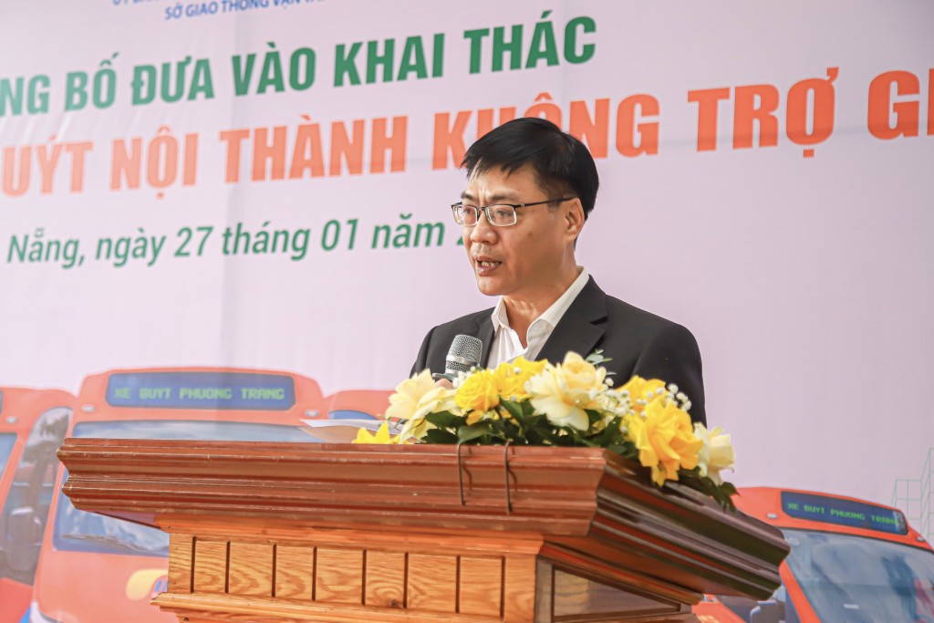 ông Đặng Nam Sơn, Phó Giám đốc Sở Giao thông vận tải Đà Nẵng