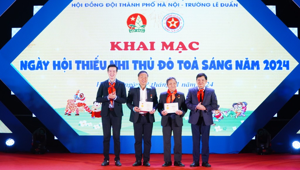 Khai mạc Ngày hội thiếu nhi Thủ đô toả sáng năm 2024 Khai mạc Ngày hội thiếu nhi Thủ đô toả sáng năm 2024