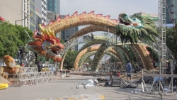 TP Hồ Chí Minh ra mắt linh vật rồng Tết 2024