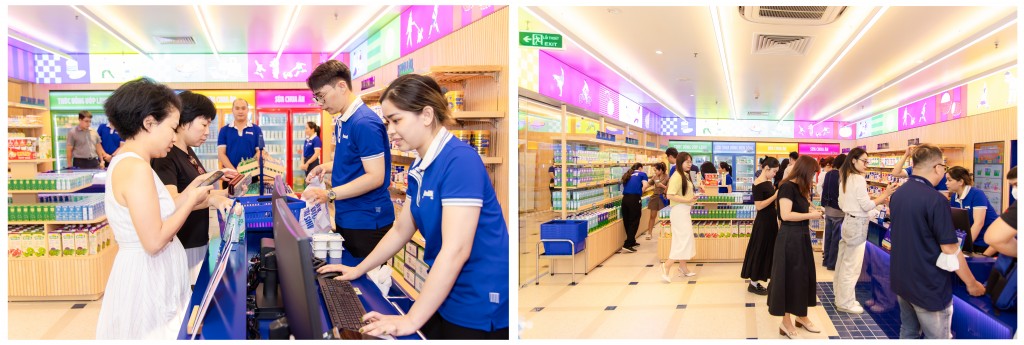 Cửa hàng giới thiệu sản phẩm Vinamilk được thay đổi diện mạo, mang đến trải nghiệm mua sắm mới lạ cho người tiêu dùng