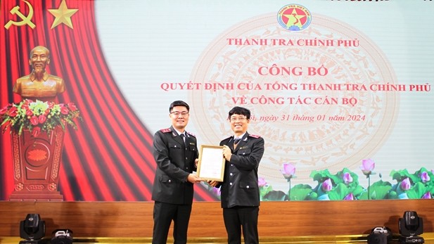 Bổ nhiệm ông Nguyễn Tuấn Anh giữ chức Tổng Biên tập Báo Thanh tra