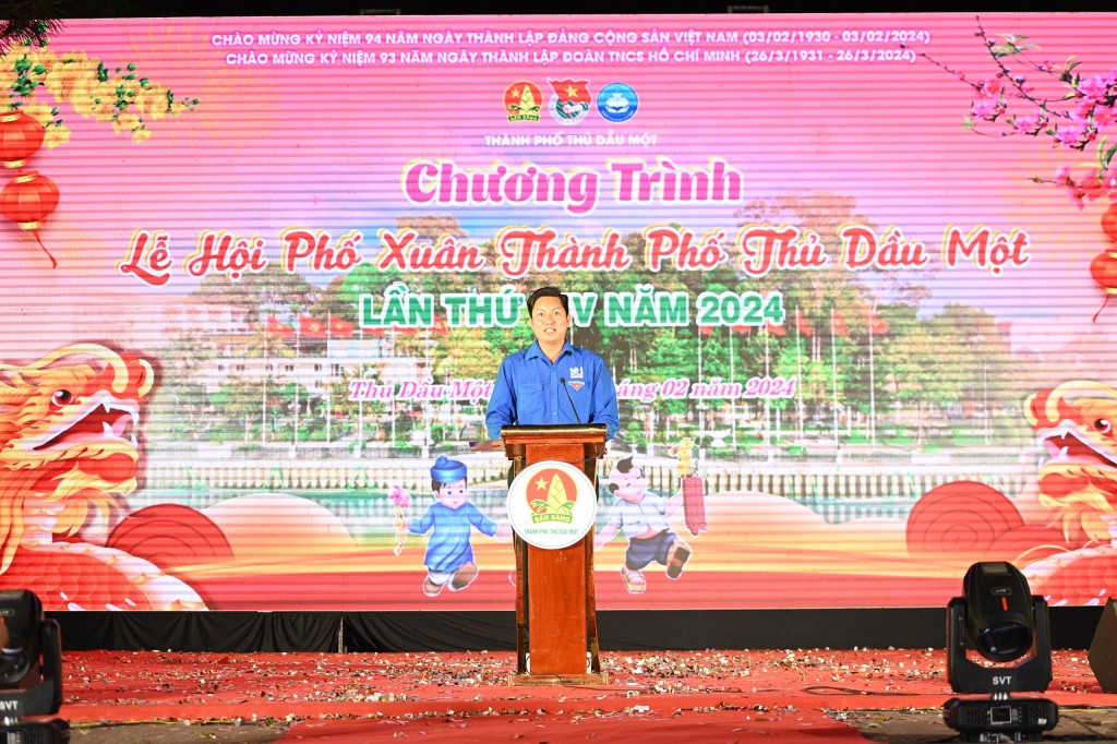 Anh Nguyễn Minh Tâm, Bí thư thành đoàn, Chủ tịch Hội LHTN Việt Nam TP Thủ Dầu Một