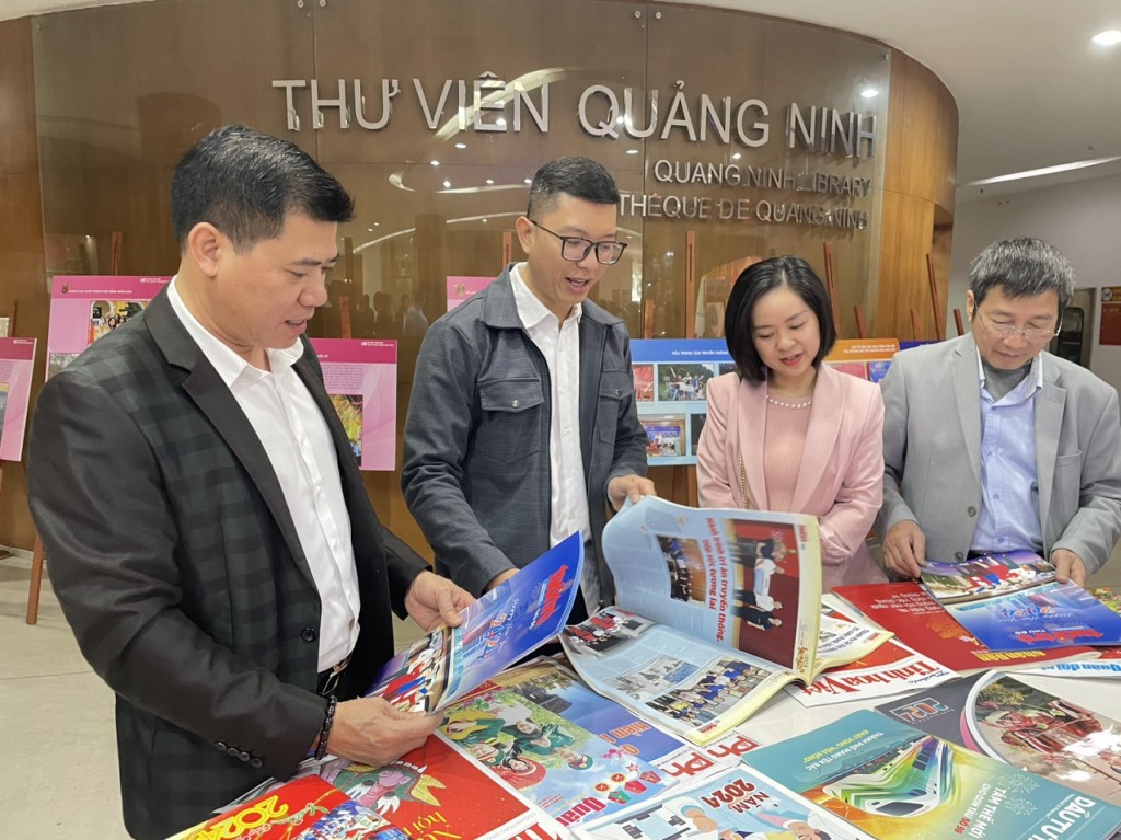 Quảng Ninh: Hơn 1.000 ấn phẩm tại hội sách, báo xuân Giáp Thìn 2024