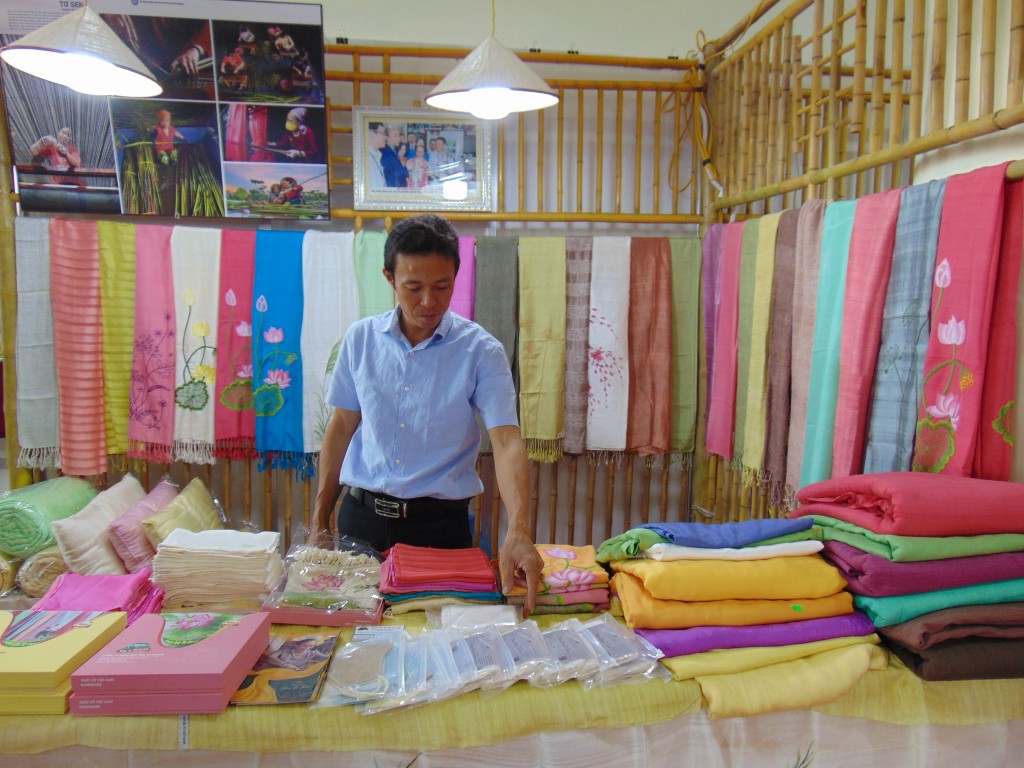 Các sản phẩm của Công ty TNHH Dâu tằm tơ Mỹ Đức đều đạt chứng nhận OCOP