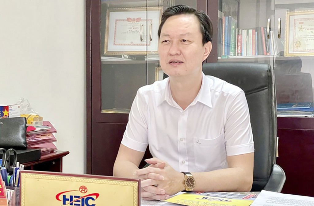Ông Vũ Quang Thành, Phó Giám đốc Trung tâm dịch vụ việc làm Hà Nội
