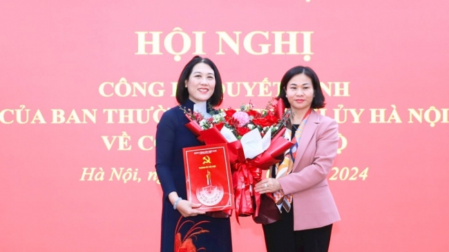 Trao quyết định cán bộ tại Tổng công ty Du lịch Hà Nội