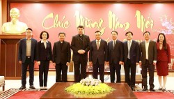 Chủ tịch UBND TP tiếp đại diện Tòa thánh Vatican tại Việt Nam