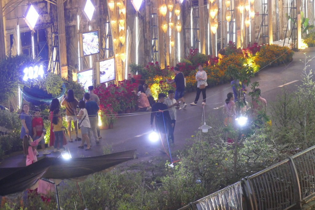 TP Hồ Chí Minh: Rực rỡ sắc xuân dọc bờ kênh Tàu Hủ
