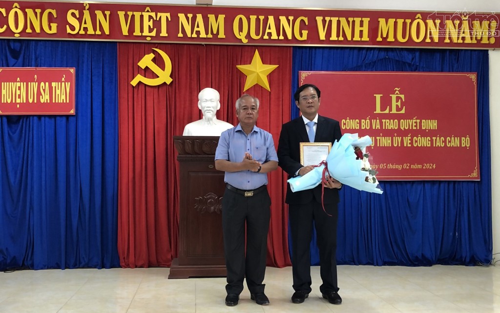 Ông Dương Quang Phục được bầu giữ chức Chủ tịch huyện Sa Thầy