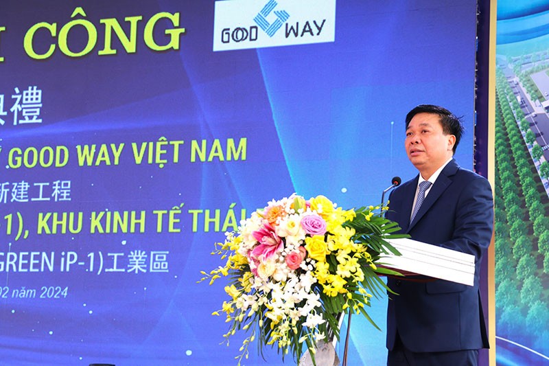 Viteccons khởi công dự án nhà máy Good Way Việt Nam tại Thái Bình