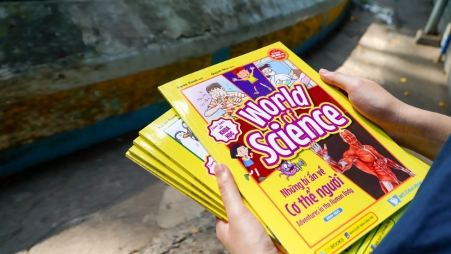 Bộ truyện tranh giúp bé "bay bổng" cùng khoa học