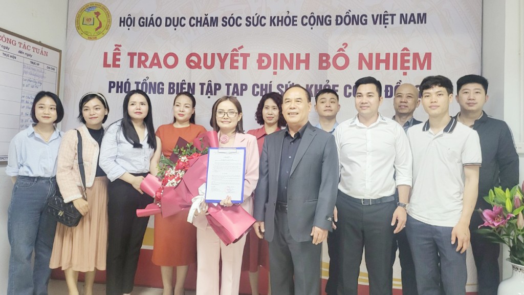 Tạp chí Sức khỏe Cộng đồng Việt Nam có tân Phó Tổng Biên tập