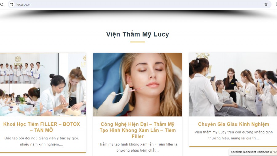 Thẩm mỹ quốc tế Lucy bị xử phạt và đình chỉ hoạt động