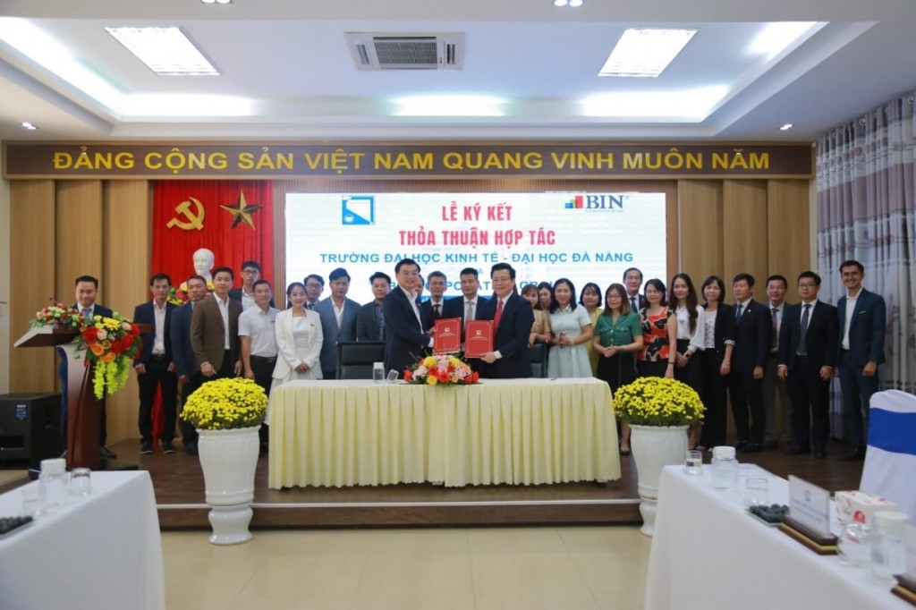 ký kết hợp tác giữa trường Đại học Kinh tế Đà Nẵng và Tập đoàn BIN Corporation Group