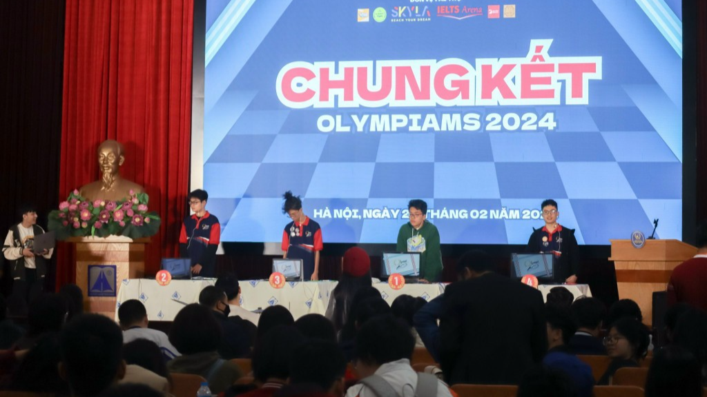 Olympiams 2024 trường THPT Chuyên Hà Nội Amsterdam