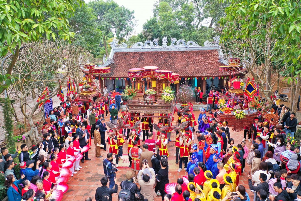 Lễ hội truyền thống Đình Tường Phiêu, xã Tích Giang, huyện Phúc Thọ