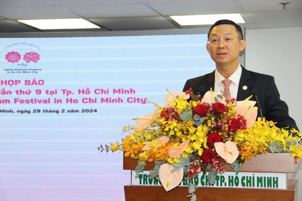 Giám đốc Sở Ngoại vụ TP HCM Trần Phước Anh thông tin về lễ hội