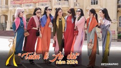 Tuần lễ Áo dài 2024: Phát huy di sản, tôn vinh vẻ đẹp Việt