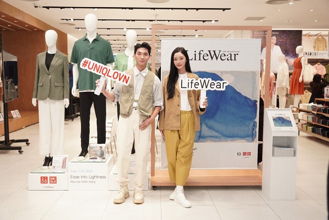 Bộ sưu tập LifeWear Xuân/Hè 2024 của UNIQLO: “Mùa nhẹ thênh thang”