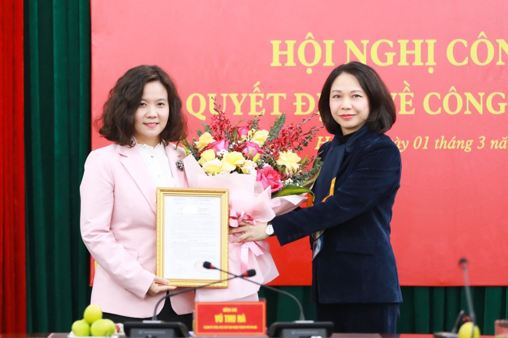 Bà Lê Thị Ánh Mai được bổ nhiệm làm Phó Giám đốc Sở Văn hóa và Thể thao TP Hà Nội