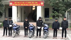 Anh Sơn (Nghệ An): Bắt nhóm thanh thiếu niên điều khiển xe biển số giả