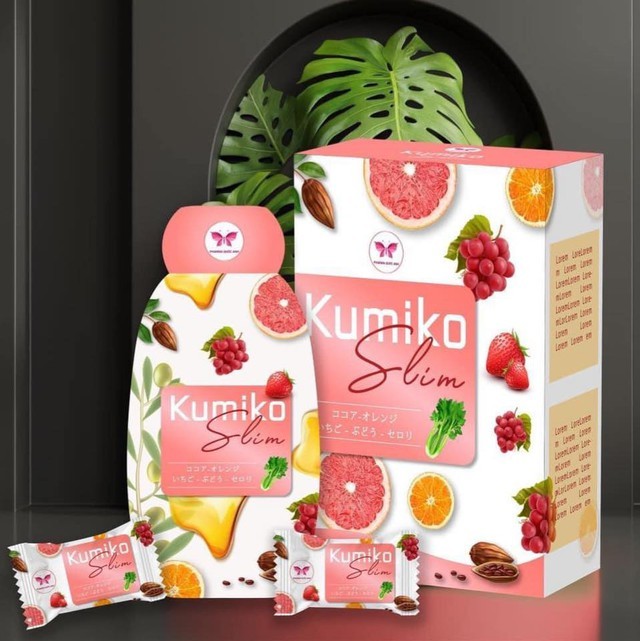 Sản phẩm thực phẩm Kumiko slim được Công ty Y dược phẩm Vĩnh Điển sản xuất khi không có Giấy chứng nhận cơ sở đủ điều kiện an toàn thực phẩm