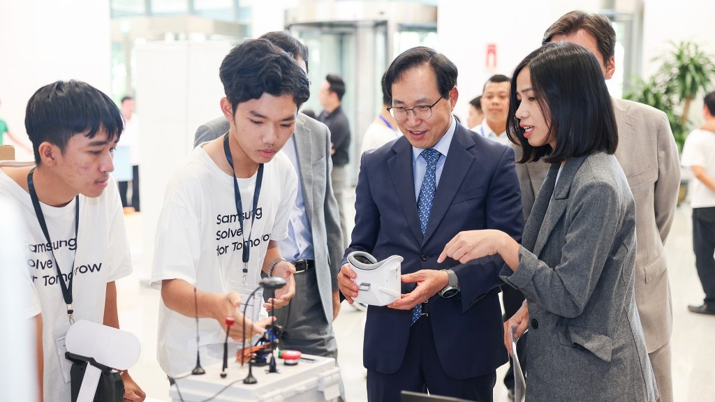 Samsung cùng Việt Nam phát triển nhảy vọt trong tương lai
