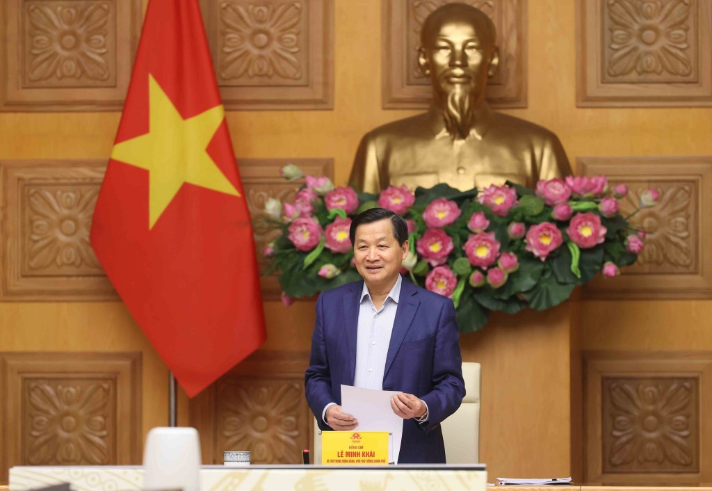 Phó Thủ tướng Lê Minh Khái: Trường hợp đặc biệt phải có giải pháp đặc biệt. Ảnh VGP