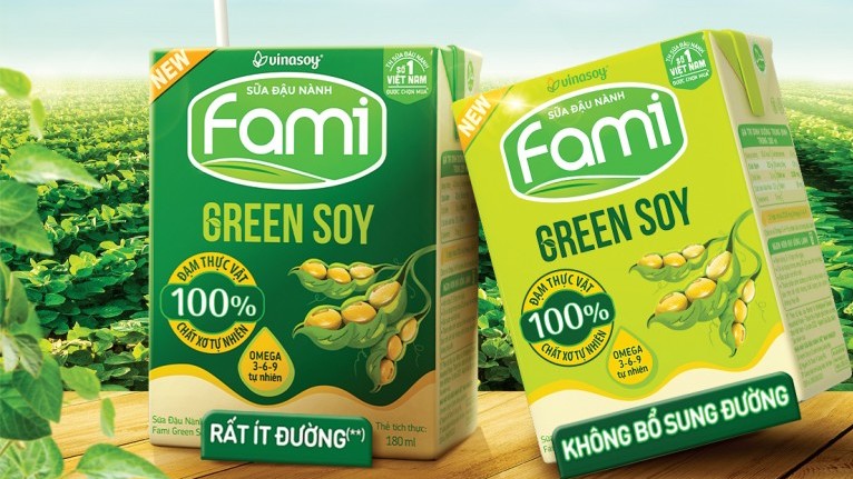 Vinasoy ra mắt Fami Green Soy - giữ trọn dinh dưỡng tự nhiên trong đậu nành