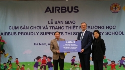 Airbus hỗ trợ nâng cấp cơ sở vật chất giáo dục và sân chơi