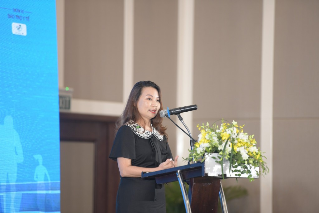 bà Đinh Nguyễn Thị Hường - Giám đốc Truyền thông Doanh nghiệp SABECO
