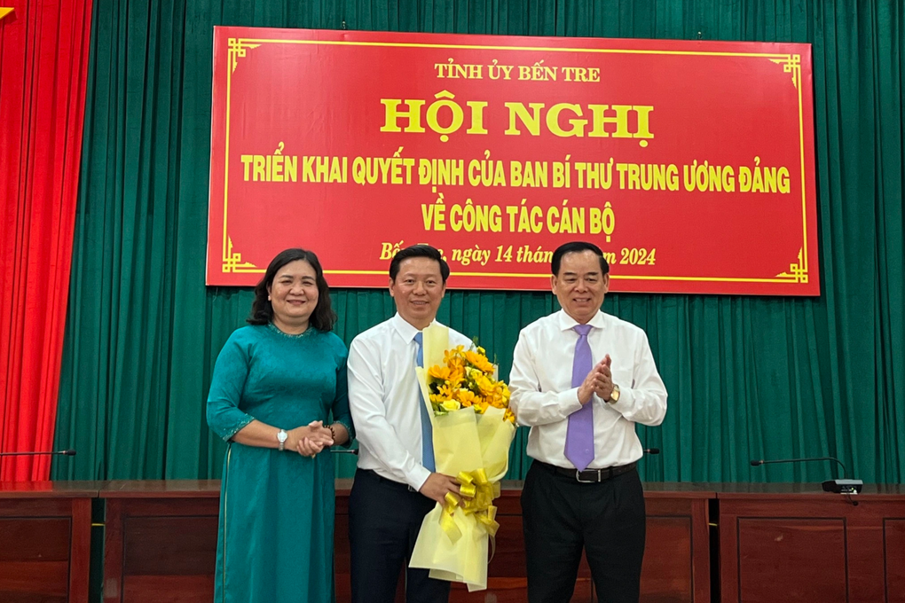 Ông Trần Thanh Lâm giữ chức Phó Bí thư Tỉnh ủy Bến Tre - 2