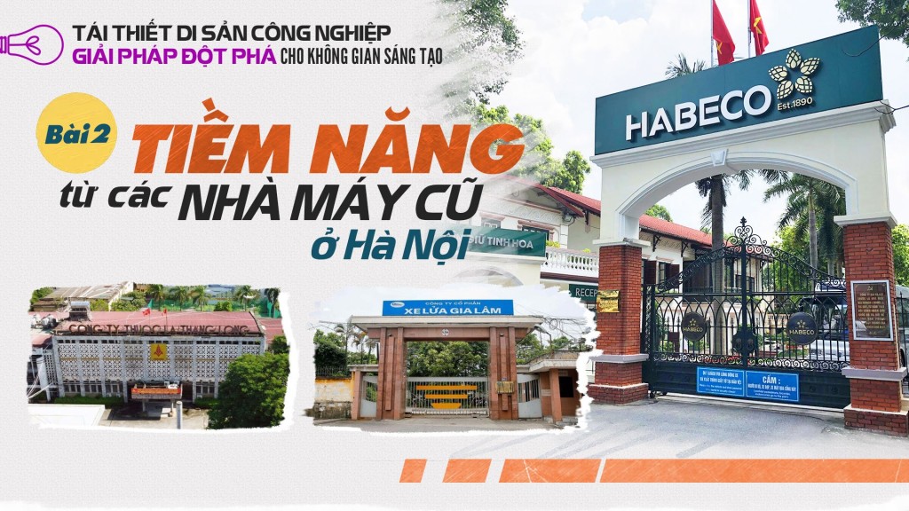 Bài 2. Tiềm năng từ các nhà máy cũ ở Hà Nội