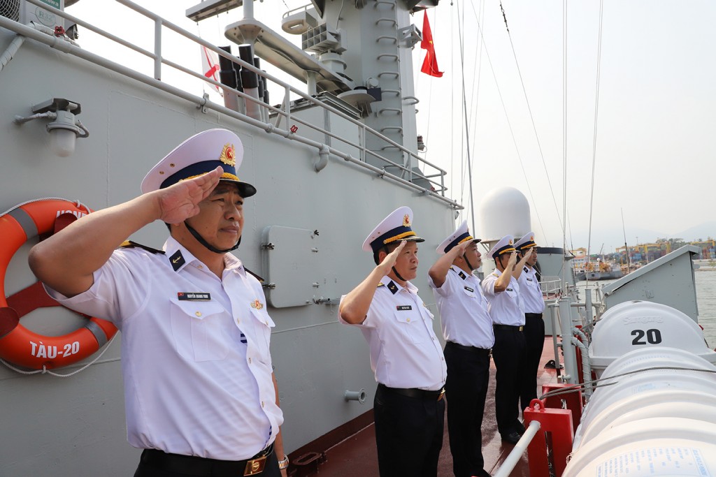 1.	Tàu 20 chuẩn bị cập quân cảng Đà Nẵng hoàn thành tốt nhiệm vụ tham gia Diễn tập MILAN năm 2024 tại Ấn Độ và thăm hữu nghị Malaysia