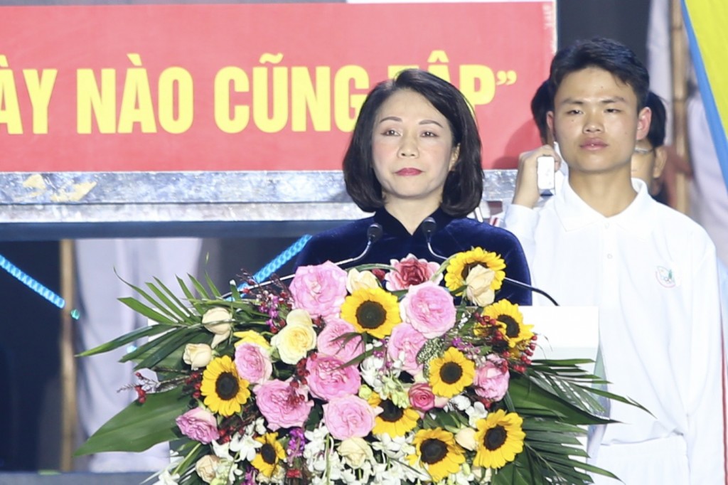 Gần 8.000 học sinh tranh tài ở Hội khỏe Phù Đổng Hà Nội