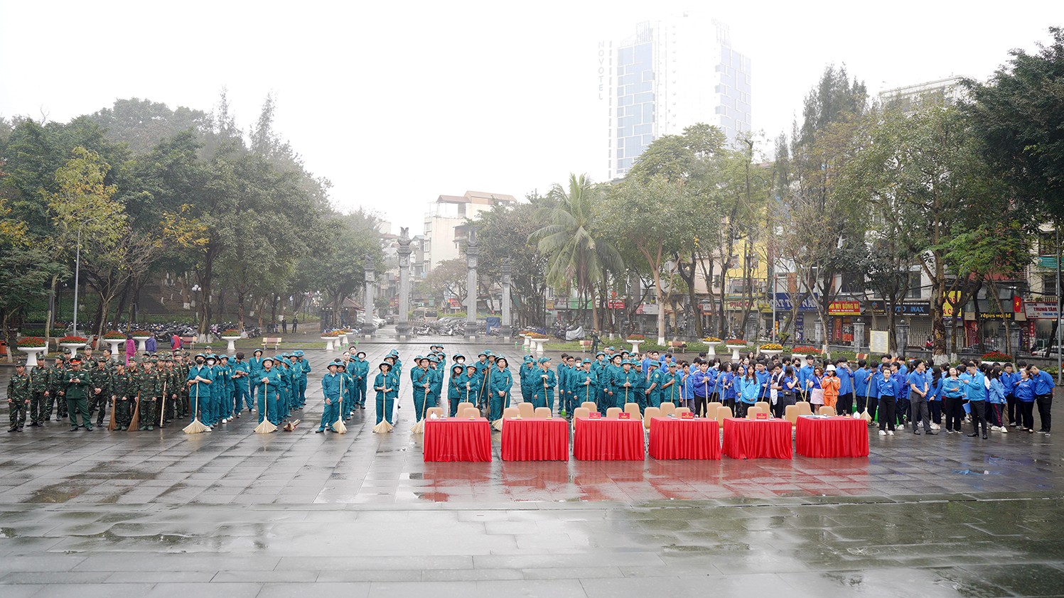 Ngày Chủ nhật xanh lần thứ nhất năm 2024 thu hút hơn 200 đoàn viên, thanh niên các đơn vị tham gia