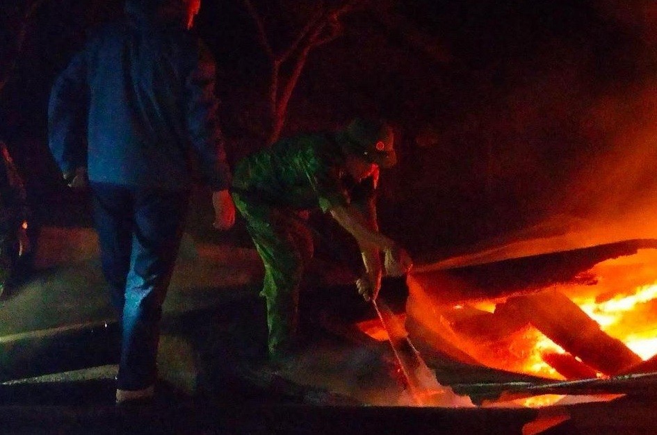 Quế Phong (Nghệ An): Cháy nhà sàn thiệt hại khoảng 500 triệu đồng