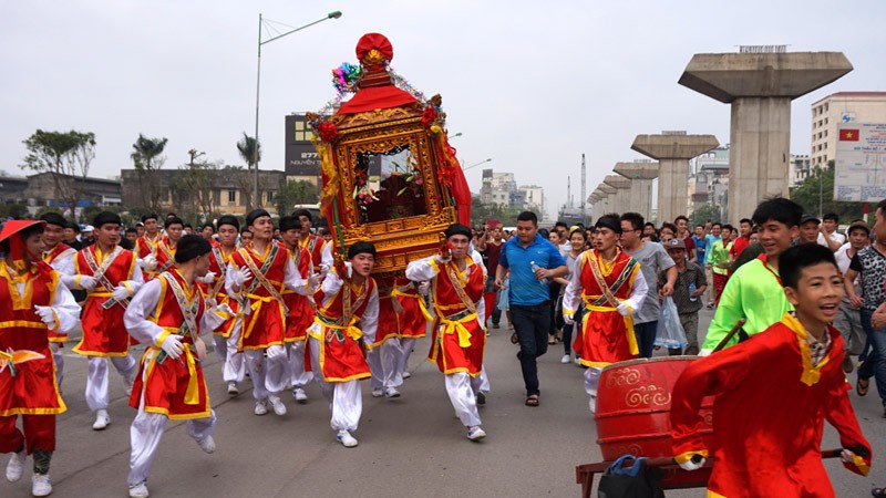 Lễ hội 5 làng Mọc - truyền thống đoàn kết đất Thăng Long