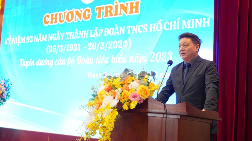 Đồng chí Bùi Hoàng Phan - Bí thư huyện ủy