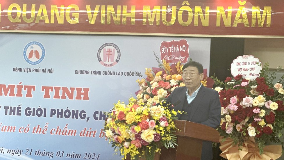 Trong 100.000 dân có 51 người mắc bệnh lao