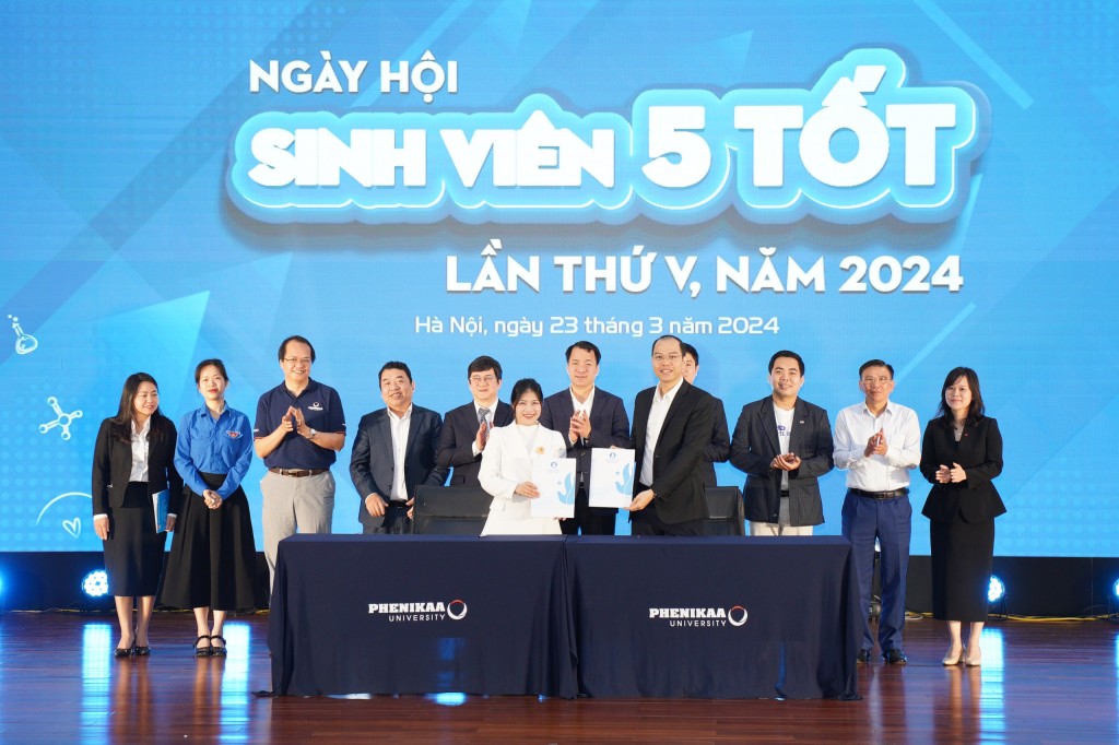 Thành đoàn - Hội Sinh viên thành phố Hà Nội ký kết hợp tác với các đơn vị doanh nghiệp