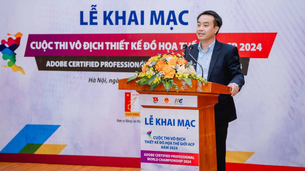 Giám đốc Trung tâm Phát triển Khoa học công nghệ và Tài năng trẻ (thuộc Trung ương Đoàn) Nguyễn Thiên Tú