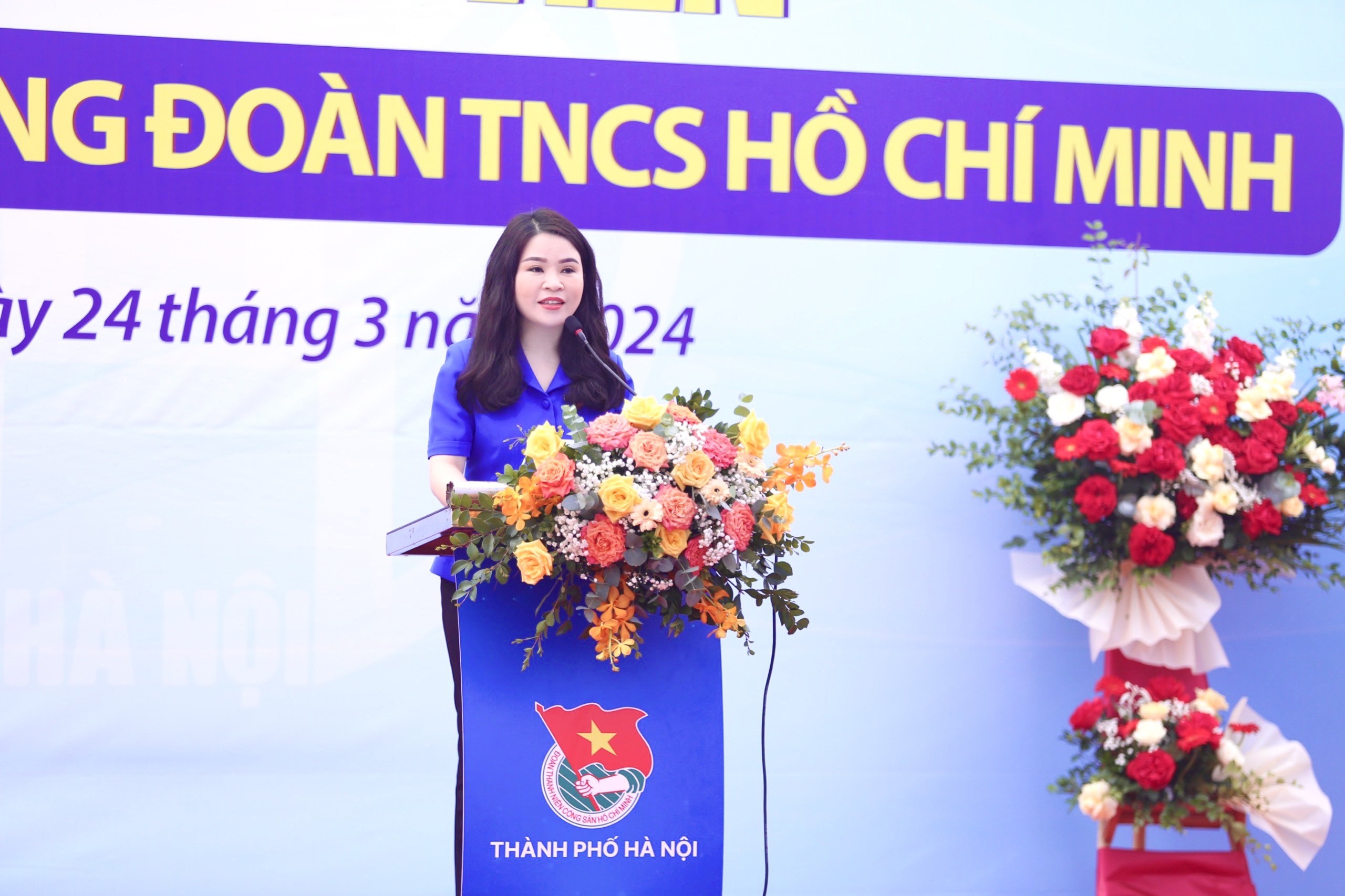 Phát biểu tại chương trình, Bí thư Thành đoàn Hà Nội Chu Hồng Minh cho biết, Ngày đoàn viên được tổ chức với mục đích tạo môi trường thuận lợi để đoàn viên ít có điều kiện sinh hoạt Đoàn tham gia thường xuyên các hoạt động của Đoàn; đồng thời, thể hiện ti